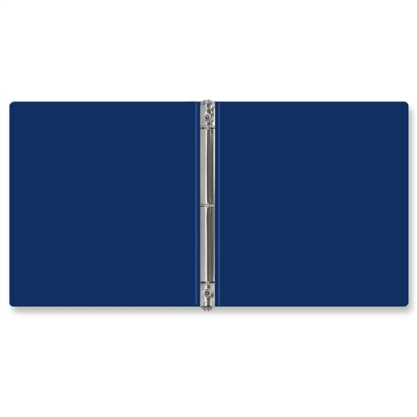 1/2" Round three ring binder made of vinyl that accommodates a... from ASI 54040 Fey Promo / Fey Binders and Organization Solutions
