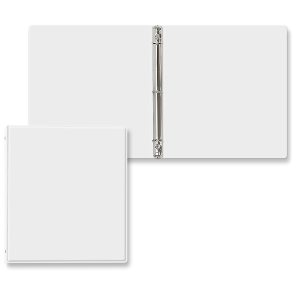 3/4" Round three ring binder made of vinyl that accommodates a... from ASI 54040 Fey Promo / Fey Binders and Organization Solutions