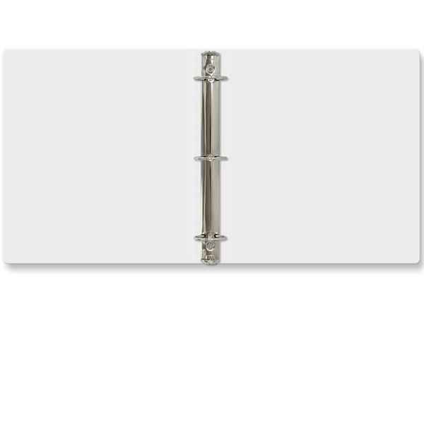 1 1/2" Round three ring binder made of vinyl that accommodates... from ASI 54040 Fey Promo / Fey Binders and Organization Solutions