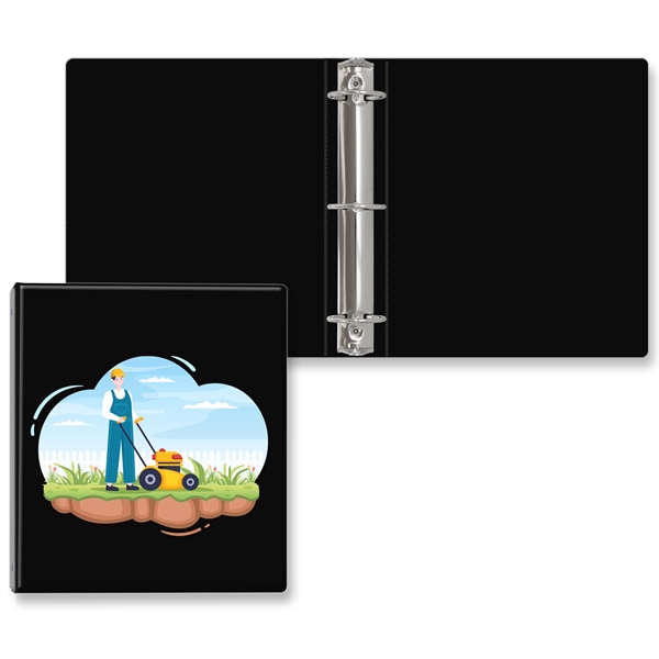 2" Round three ring binder made of vinyl that accommodates a... from ASI 54040 Fey Promo / Fey Binders and Organization Solutions