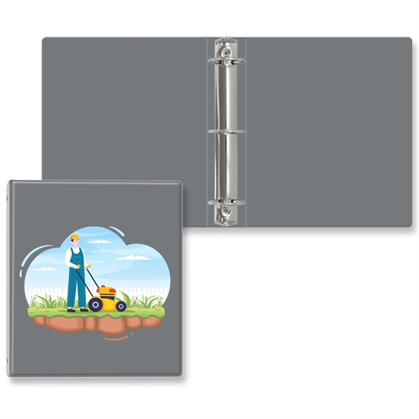 2" Round three ring binder made of vinyl that accommodates a... from ASI 54040 Fey Promo / Fey Binders and Organization Solutions
