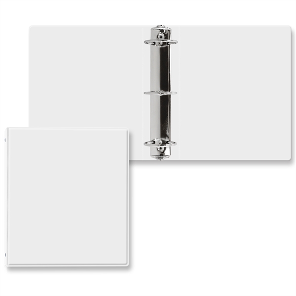 2 1/2" Round three ring binder made of vinyl that accommodates... from ASI 54040 Fey Promo / Fey Binders and Organization Solutions