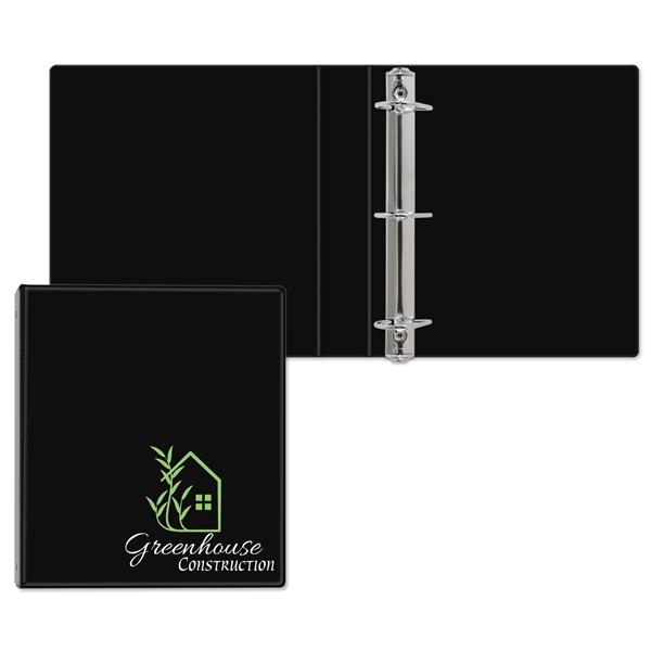 1 1/2" Angle D three ring binder made of vinyl that... from ASI 54040 Fey Promo / Fey Binders and Organization Solutions
