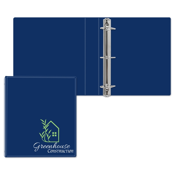 1 1/2" Angle D three ring binder made of vinyl that... from ASI 54040 Fey Promo / Fey Binders and Organization Solutions