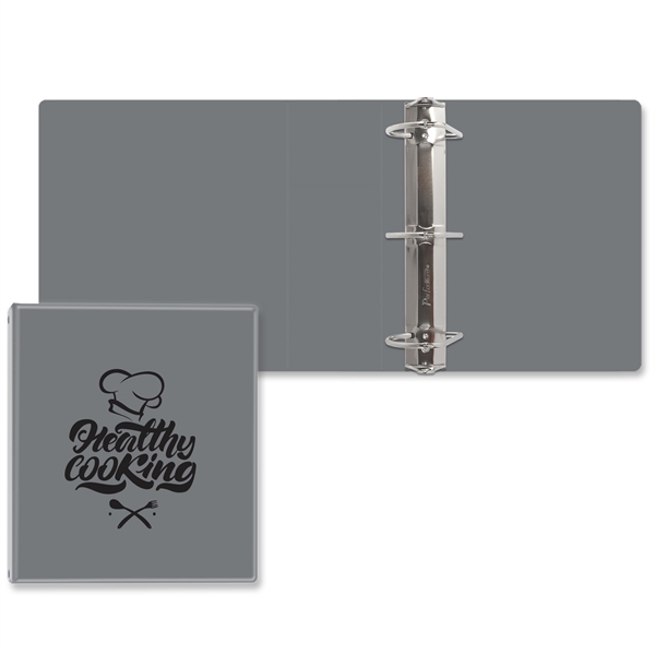 3" Angle D three ring binder made of vinyl that accommodates... from ASI 54040 Fey Promo / Fey Binders and Organization Solutions