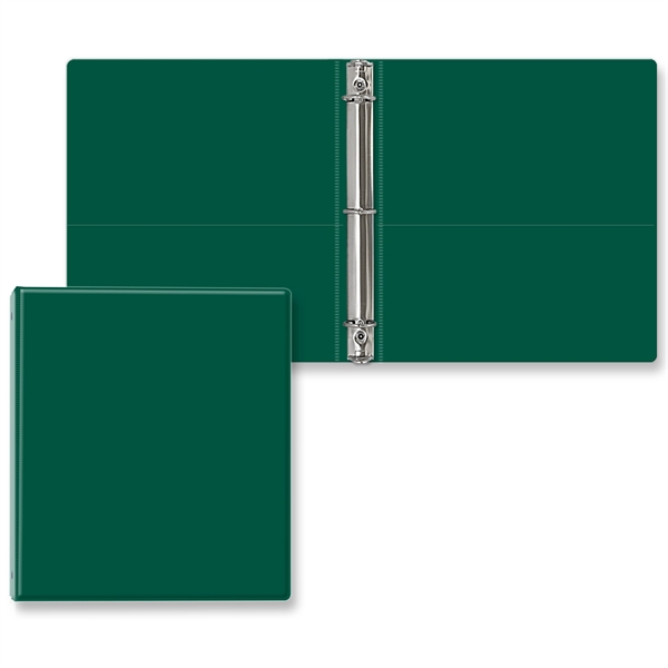 1" Round three ring binder made of vinyl with front and... from ASI 54040 Fey Promo / Fey Binders and Organization Solutions