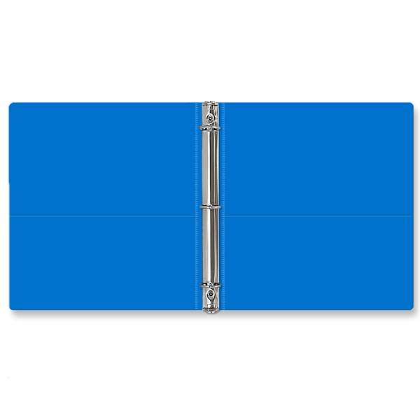 1" Round three ring binder made of vinyl with front and... from ASI 54040 Fey Promo / Fey Binders and Organization Solutions