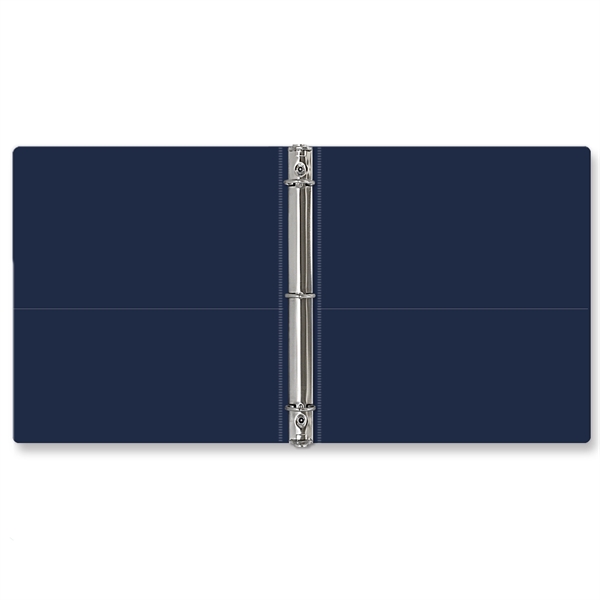 1" Round three ring binder made of vinyl with front and... from ASI 54040 Fey Promo / Fey Binders and Organization Solutions