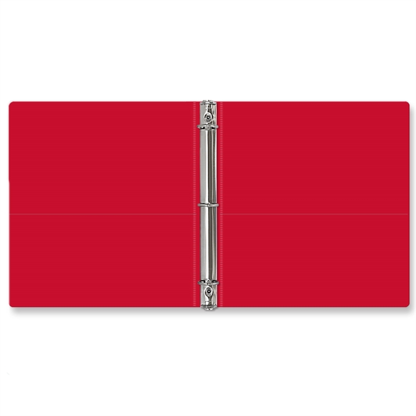 1" Round three ring binder made of vinyl with front and... from ASI 54040 Fey Promo / Fey Binders and Organization Solutions