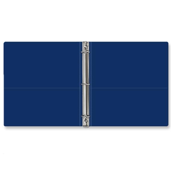 1" Round three ring binder made of vinyl with front and... from ASI 54040 Fey Promo / Fey Binders and Organization Solutions