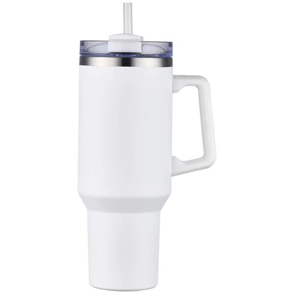 Double-wall, vacuum-insulated, stainless steel mug... from ASI 80060 VisionUSA