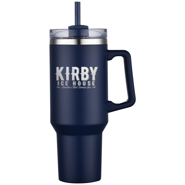 Double-wall, vacuum-insulated, stainless steel mug... from ASI 80060 VisionUSA