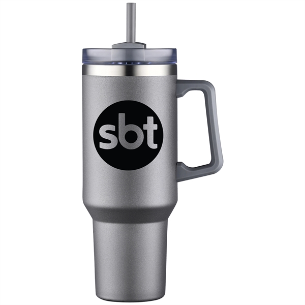 Double-wall, vacuum-insulated, stainless steel mug... from ASI 80060 VisionUSA