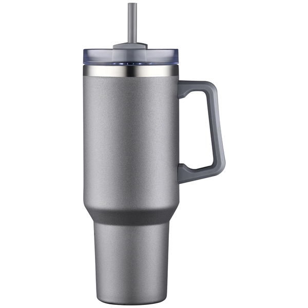 Double-wall, vacuum-insulated, stainless steel mug... from ASI 80060 VisionUSA