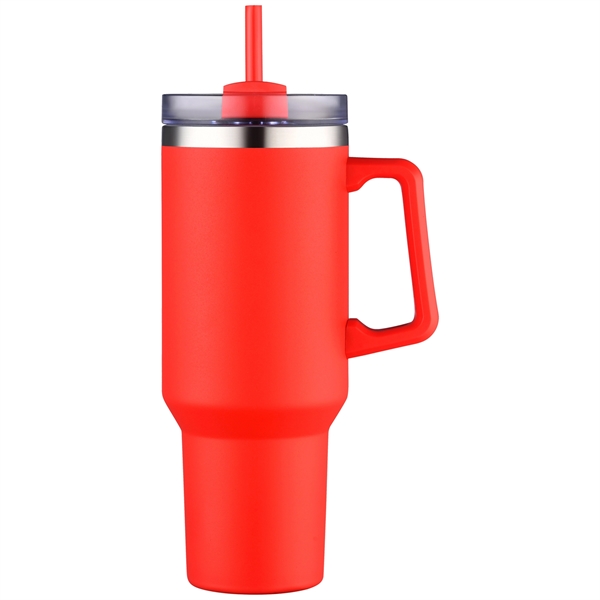Double-wall, vacuum-insulated, stainless steel mug... from ASI 80060 VisionUSA
