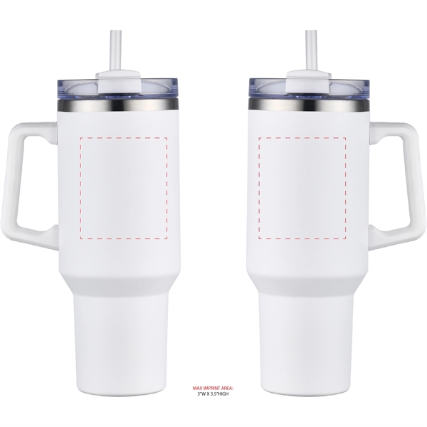 Double-wall, vacuum-insulated, stainless steel mug... from ASI 80060 VisionUSA