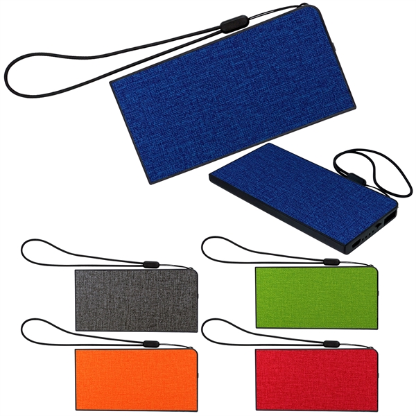 UL HEATHERED POWER BANK... from ASI 30208 A P Specialties / AP Specialties