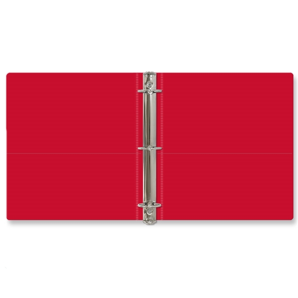 1 1/2" Round three ring binder made of vinyl with front... from ASI 54040 Fey Promo / Fey Binders and Organization Solutions