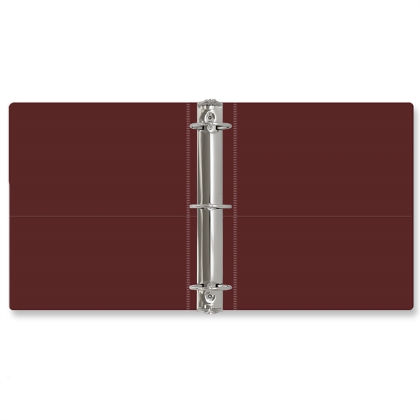 2" Round three ring binder made of vinyl with front and... from ASI 54040 Fey Promo / Fey Binders and Organization Solutions