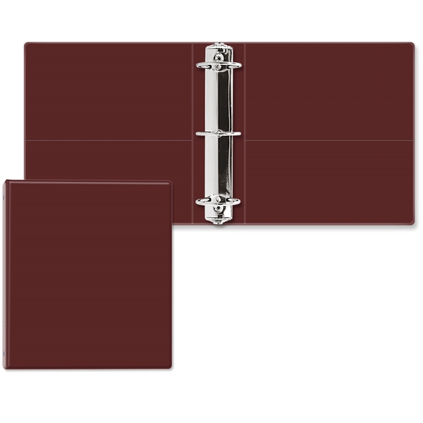 2 1/2" Round three ring binder made of vinyl with front... from ASI 54040 Fey Promo / Fey Binders and Organization Solutions