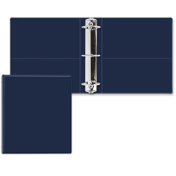 2 1/2" Round three ring binder made of vinyl with front... from ASI 54040 Fey Promo / Fey Binders and Organization Solutions