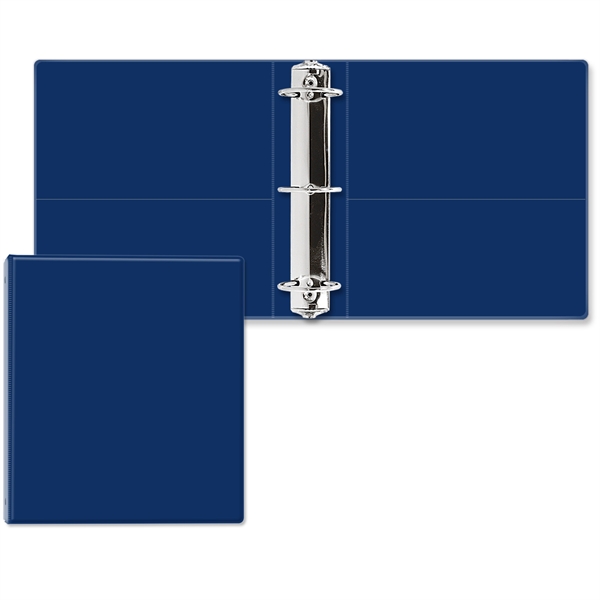 2 1/2" Round three ring binder made of vinyl with front... from ASI 54040 Fey Promo / Fey Binders and Organization Solutions