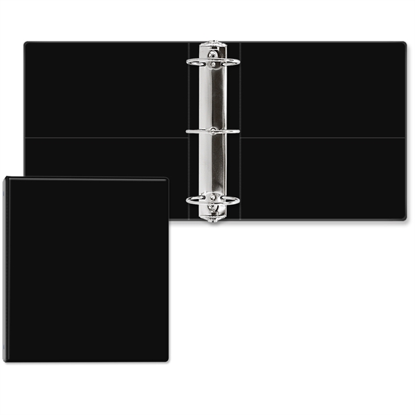 3" Round three ring binder made of vinyl with front and... from ASI 54040 Fey Promo / Fey Binders and Organization Solutions