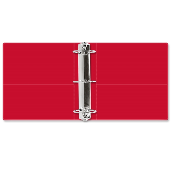 3" Round three ring binder made of vinyl with front and... from ASI 54040 Fey Promo / Fey Binders and Organization Solutions