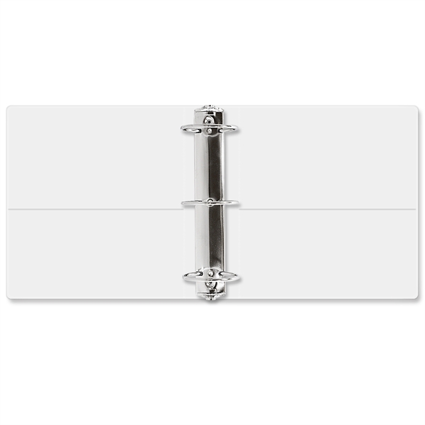 3" Round three ring binder made of vinyl with front and... from ASI 54040 Fey Promo / Fey Binders and Organization Solutions