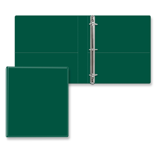 1" Angle D three ring binder made of vinyl with front... from ASI 54040 Fey Promo / Fey Binders and Organization Solutions