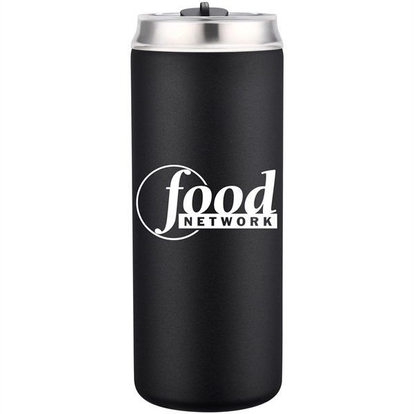20 Oz. VisionSteel Frio Stainless Steel Bottle w/SS Straw... from ASI 80060 VisionUSA