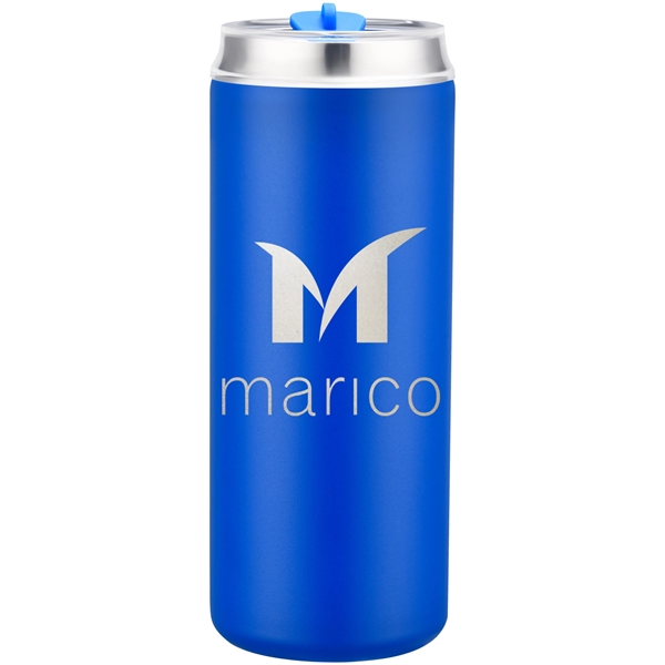 20 Oz. VisionSteel Frio Stainless Steel Bottle w/SS Straw... from ASI 80060 VisionUSA