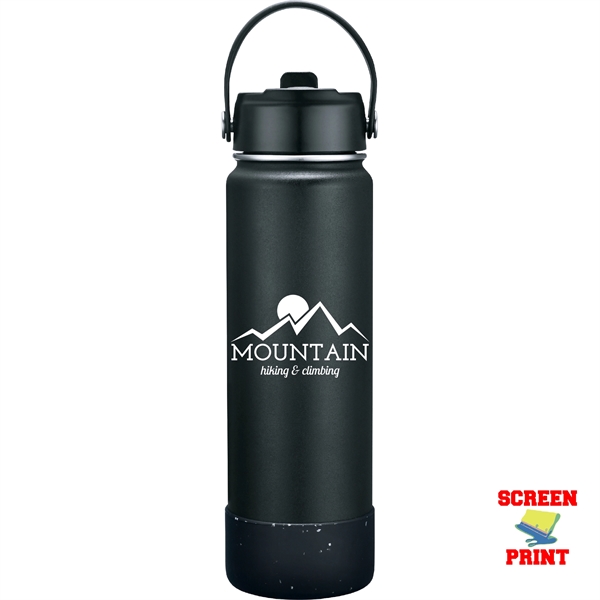Double-wall, vacuum-insulated, stainless steel bottle... from ASI 80060 VisionUSA