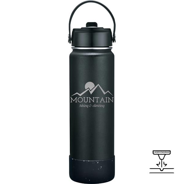 Double-wall, vacuum-insulated, stainless steel bottle... from ASI 80060 VisionUSA