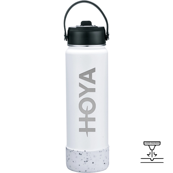 Double-wall, vacuum-insulated, stainless steel bottle... from ASI 80060 VisionUSA
