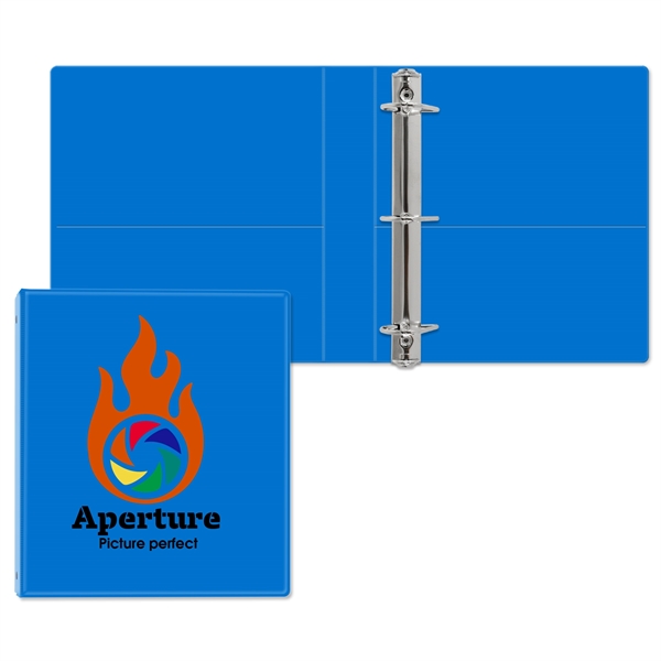 1 1/2" Angle D three ring binder made of vinyl with... from ASI 54040 Fey Promo / Fey Binders and Organization Solutions