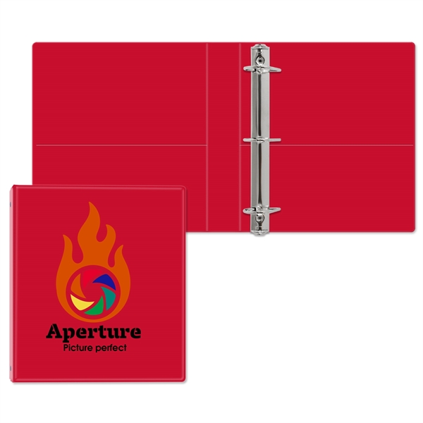 1 1/2" Angle D three ring binder made of vinyl with... from ASI 54040 Fey Promo / Fey Binders and Organization Solutions