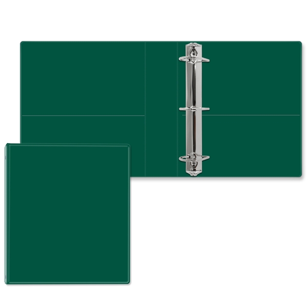 2" Angle D three ring binder made of vinyl with front... from ASI 54040 Fey Promo / Fey Binders and Organization Solutions