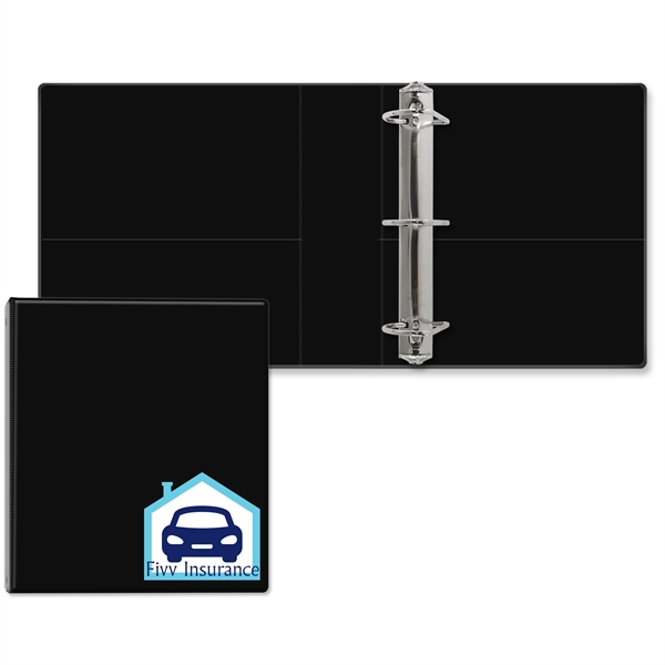 2 1/2" Angle D three ring binder made of vinyl with... from ASI 54040 Fey Promo / Fey Binders and Organization Solutions