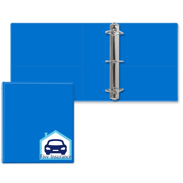 2 1/2" Angle D three ring binder made of vinyl with... from ASI 54040 Fey Promo / Fey Binders and Organization Solutions