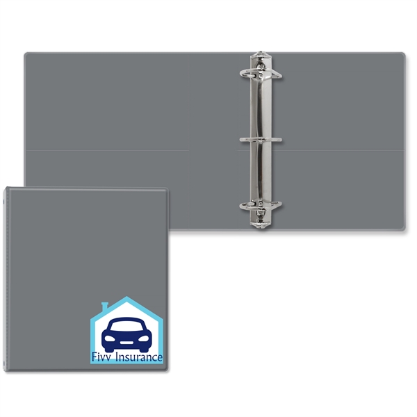 2 1/2" Angle D three ring binder made of vinyl with... from ASI 54040 Fey Promo / Fey Binders and Organization Solutions