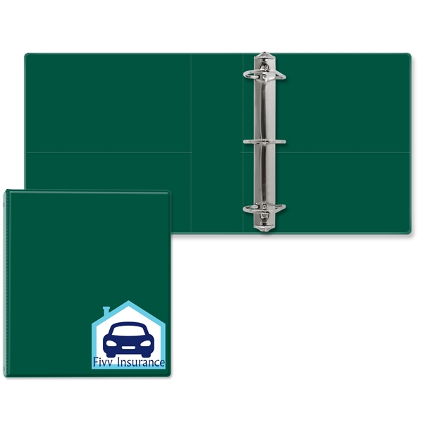 2 1/2" Angle D three ring binder made of vinyl with... from ASI 54040 Fey Promo / Fey Binders and Organization Solutions