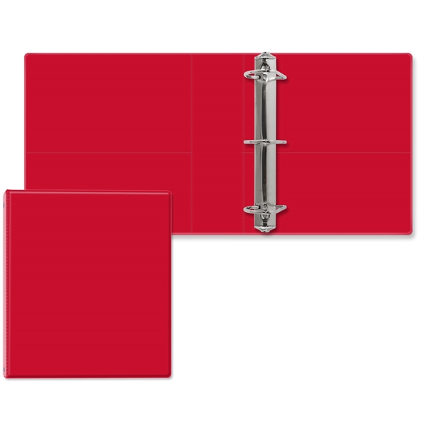 2 1/2" Angle D three ring binder made of vinyl with... from ASI 54040 Fey Promo / Fey Binders and Organization Solutions