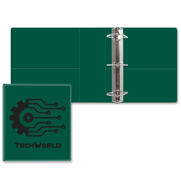 3" Angle D three ring binder made of vinyl with front... from ASI 54040 Fey Promo / Fey Binders and Organization Solutions