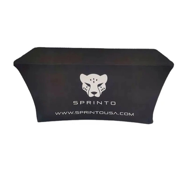 6ft table cloth - three sided plus dye sublimation on outer... from ASI 37218 Athena Promo (tm)