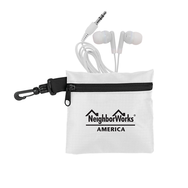 Trendy Ear Bud Set... from ASI 30208 A P Specialties / AP Specialties