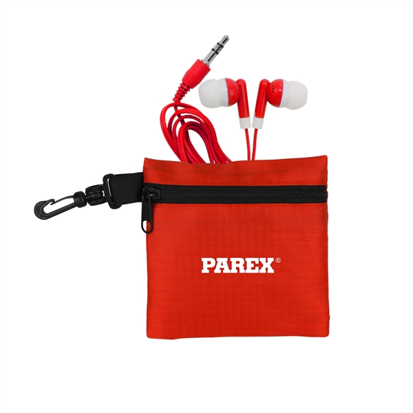 Trendy Ear Bud Set... from ASI 30208 A P Specialties / AP Specialties