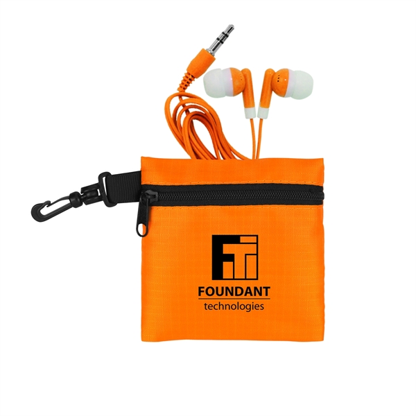 Trendy Ear Bud Set... from ASI 30208 A P Specialties / AP Specialties