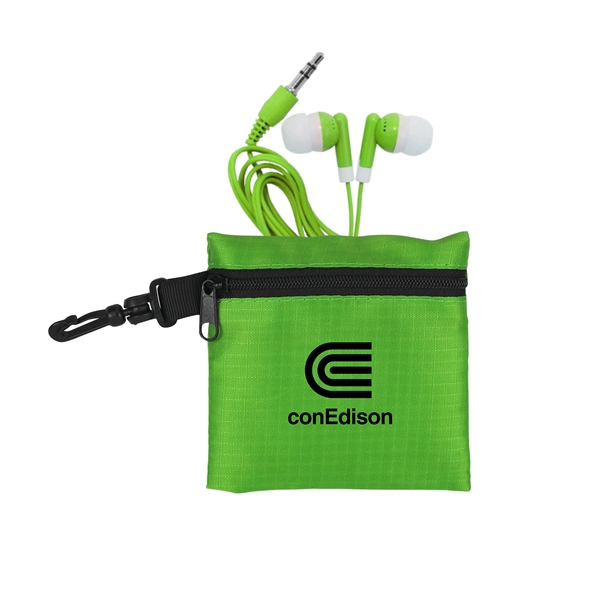 Trendy Ear Bud Set... from ASI 30208 A P Specialties / AP Specialties