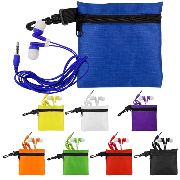 Trendy Ear Bud Set... from ASI 30208 A P Specialties / AP Specialties